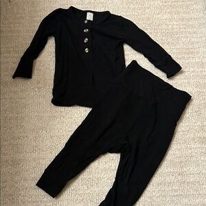 Lou Lou & Company toddler matching tops and bottoms pajamas